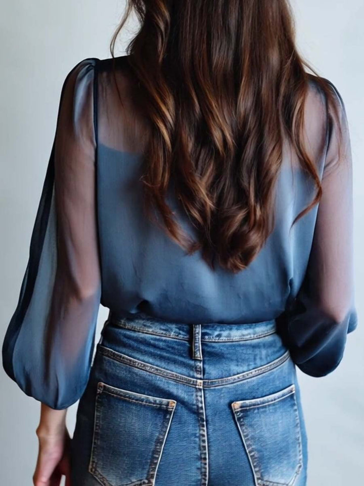 Blouse florale bohème chic pour femme