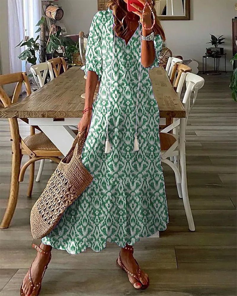 Luna | Robe bohème sans effort avec coupe flatteuse