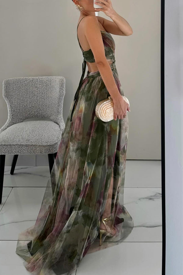 Dorte | Robe maxi florale