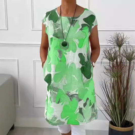 Aino™ | Robe de printemps douce à motif papillon
