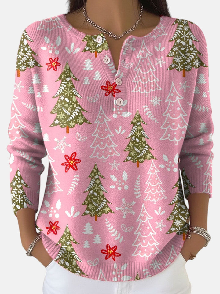 Sofie | Pull de Noël avec boutons