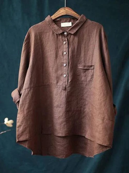 Blouse en lin Elvie