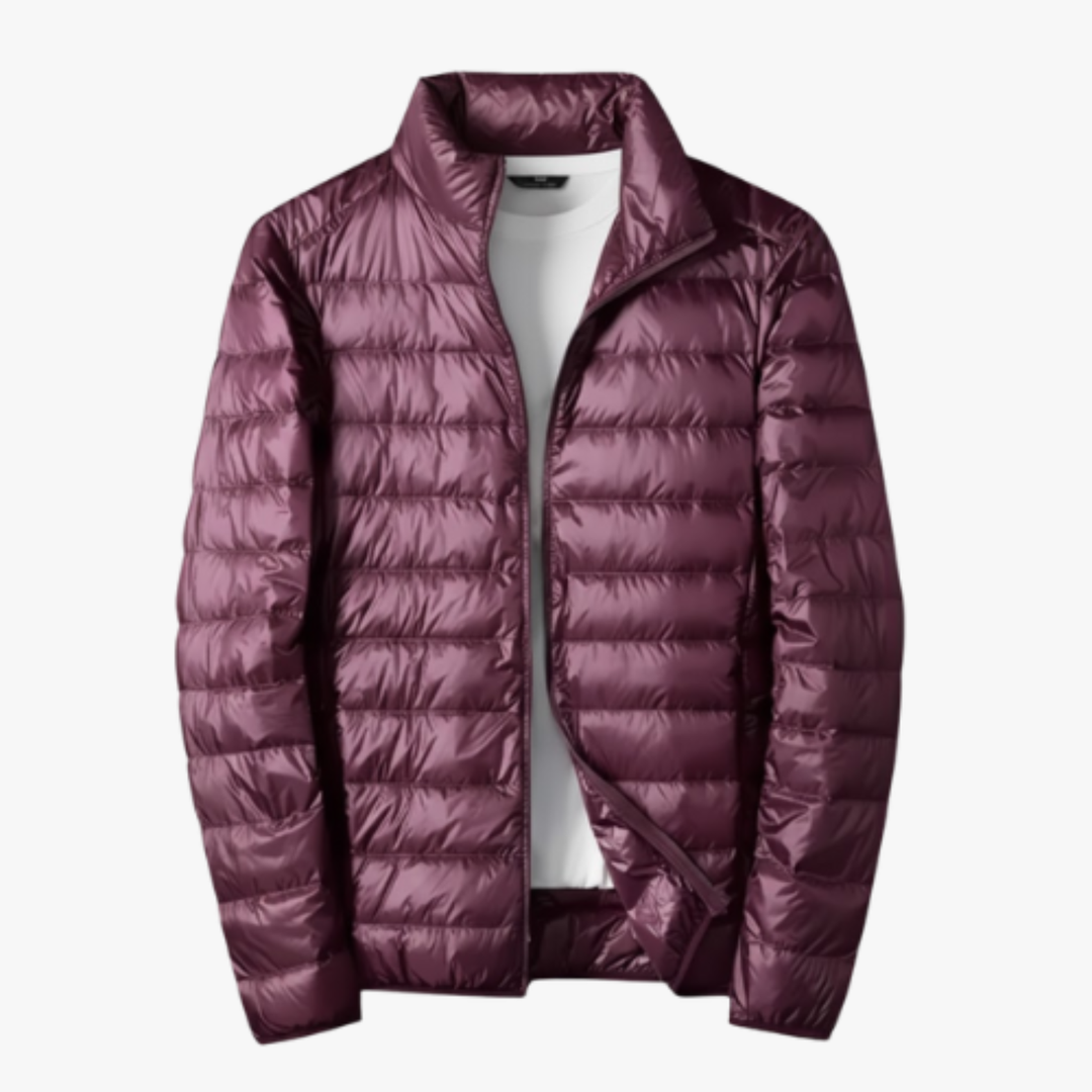 Mathis | Chaqueta de plumón comprimible con exterior impermeable y plumón de pato blanco