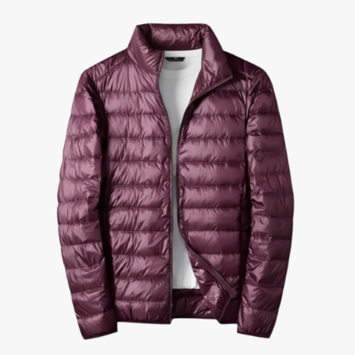 Mathis | Chaqueta de plumón comprimible con exterior impermeable y plumón de pato blanco