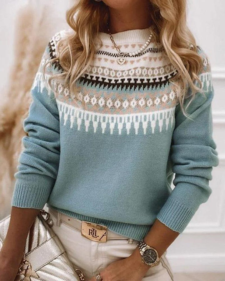 Talia | Pull en maille raffiné à la coupe flatteuse et à la silhouette élégante