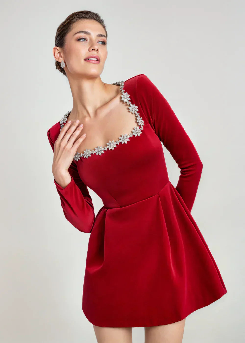 Willow™ | Mini robe en velours