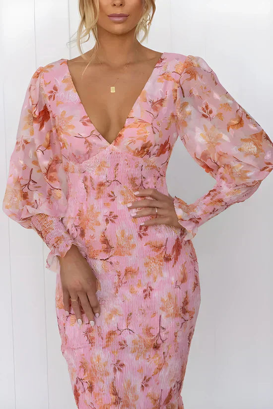 Hazel – Robe maxi chic