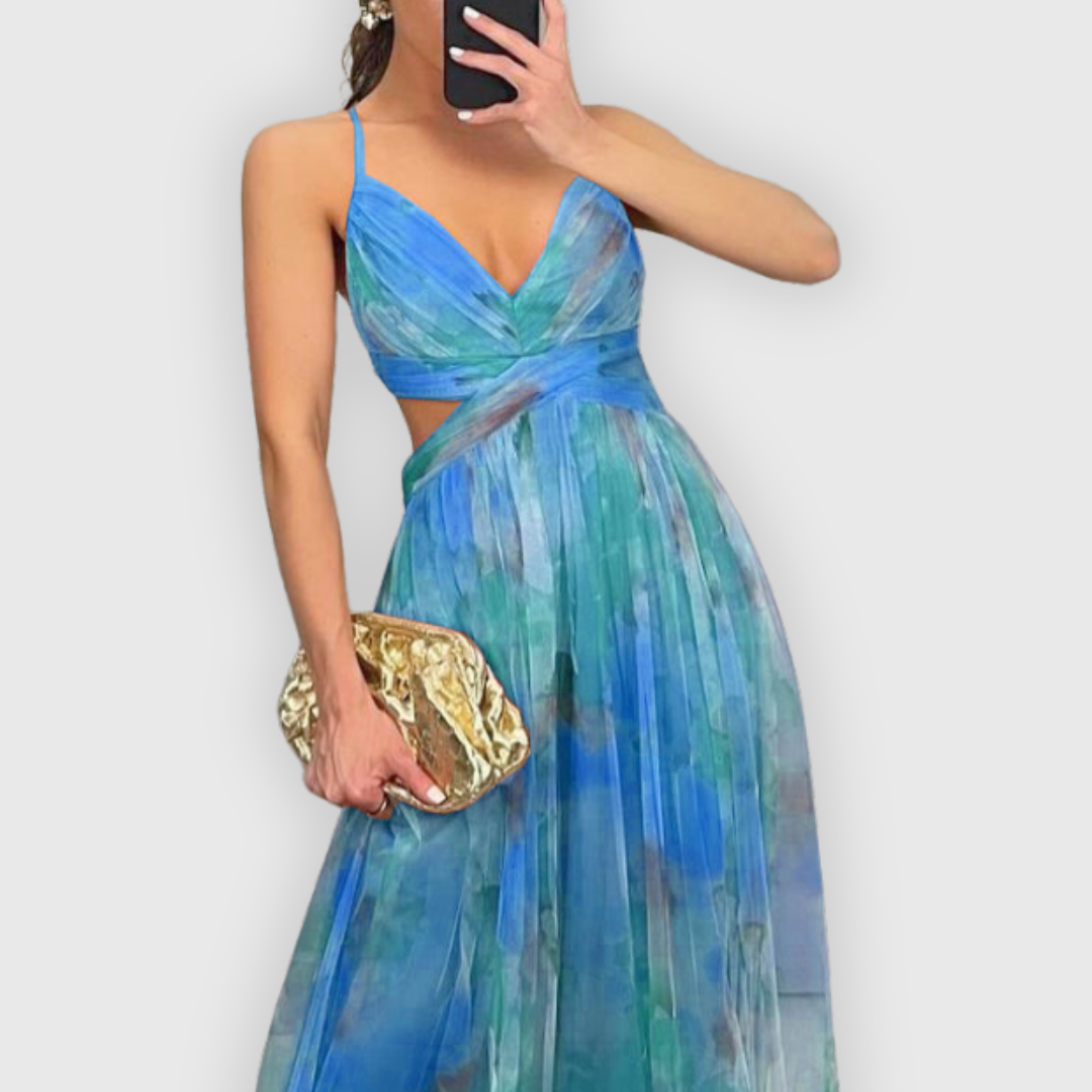 Dora | Robe maxi premium faite à la main