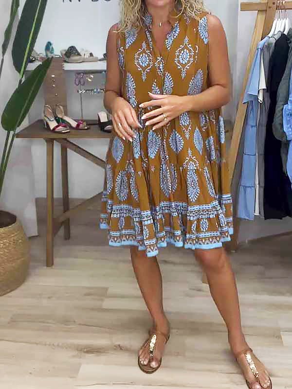 Anne | Robe élégante à col en V