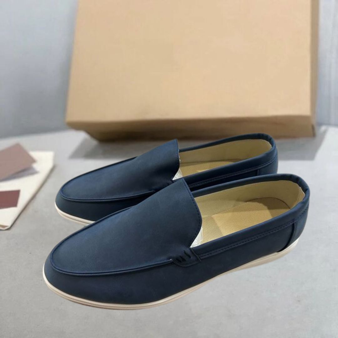 Ralf™ - Mocassins en cuir suédé confortables