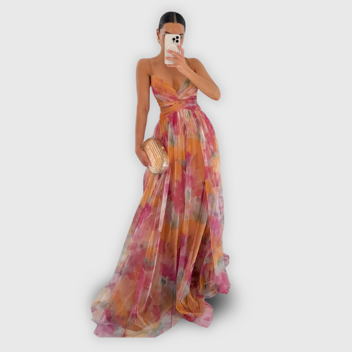 Dora | Robe maxi premium faite à la main