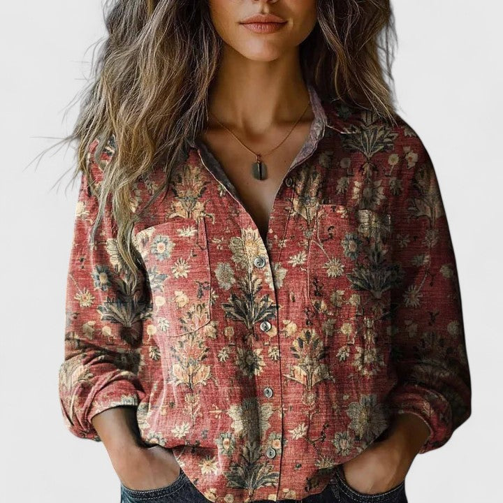 Hayden Delanova | Blouse sophistiquée