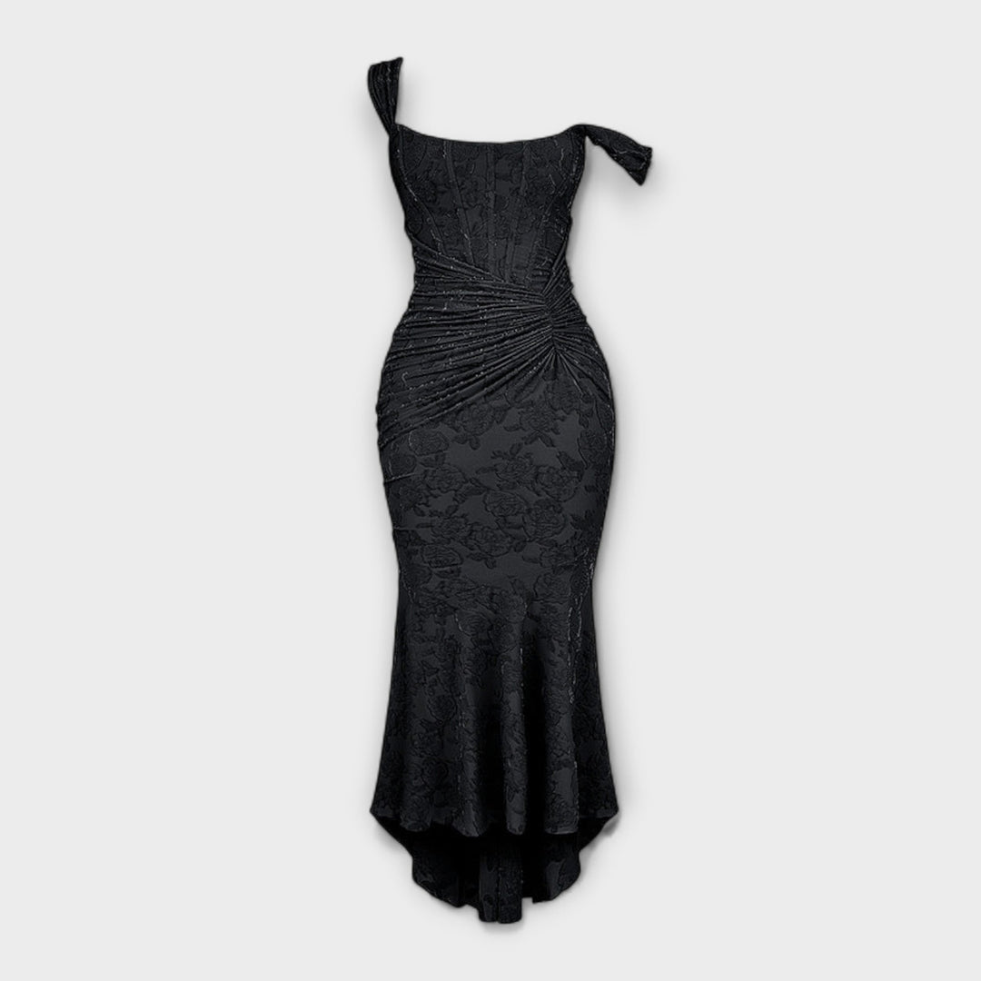 Renske - Robe longue avec corset élégant et raffiné