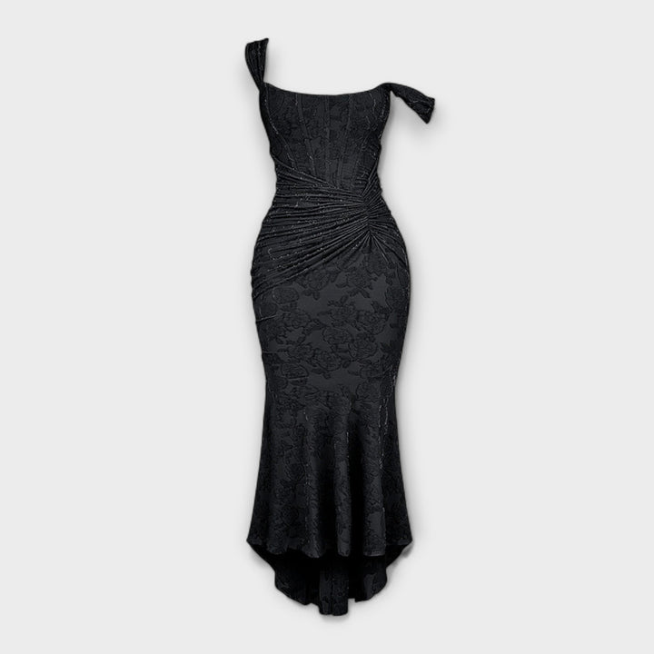 Renske - Robe longue avec corset élégant et raffiné