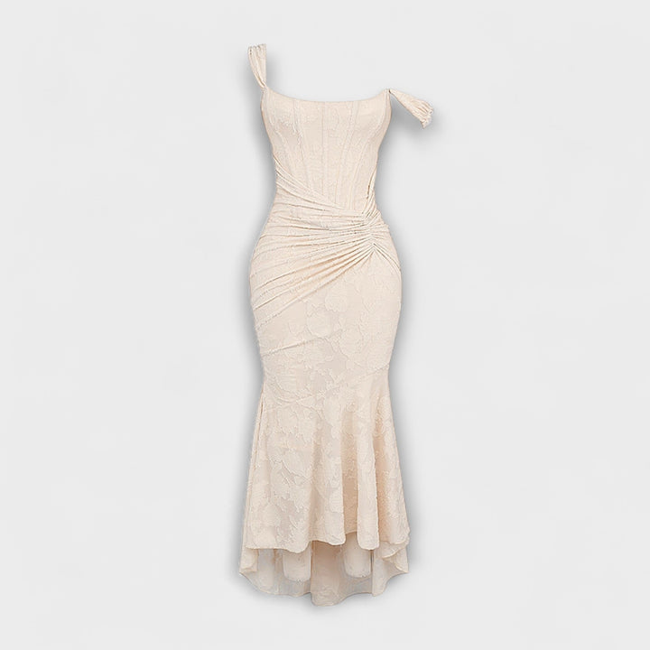 Renske - Robe longue avec corset élégant et raffiné
