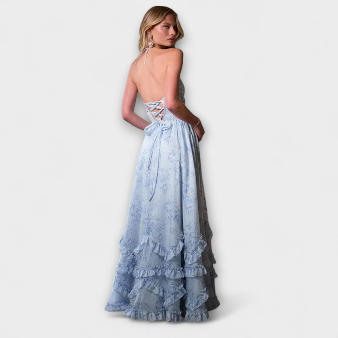 Luzie - Robe longue fluide chic