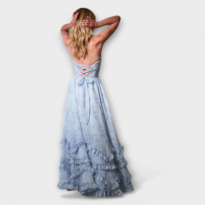 Luzie - Robe longue fluide chic