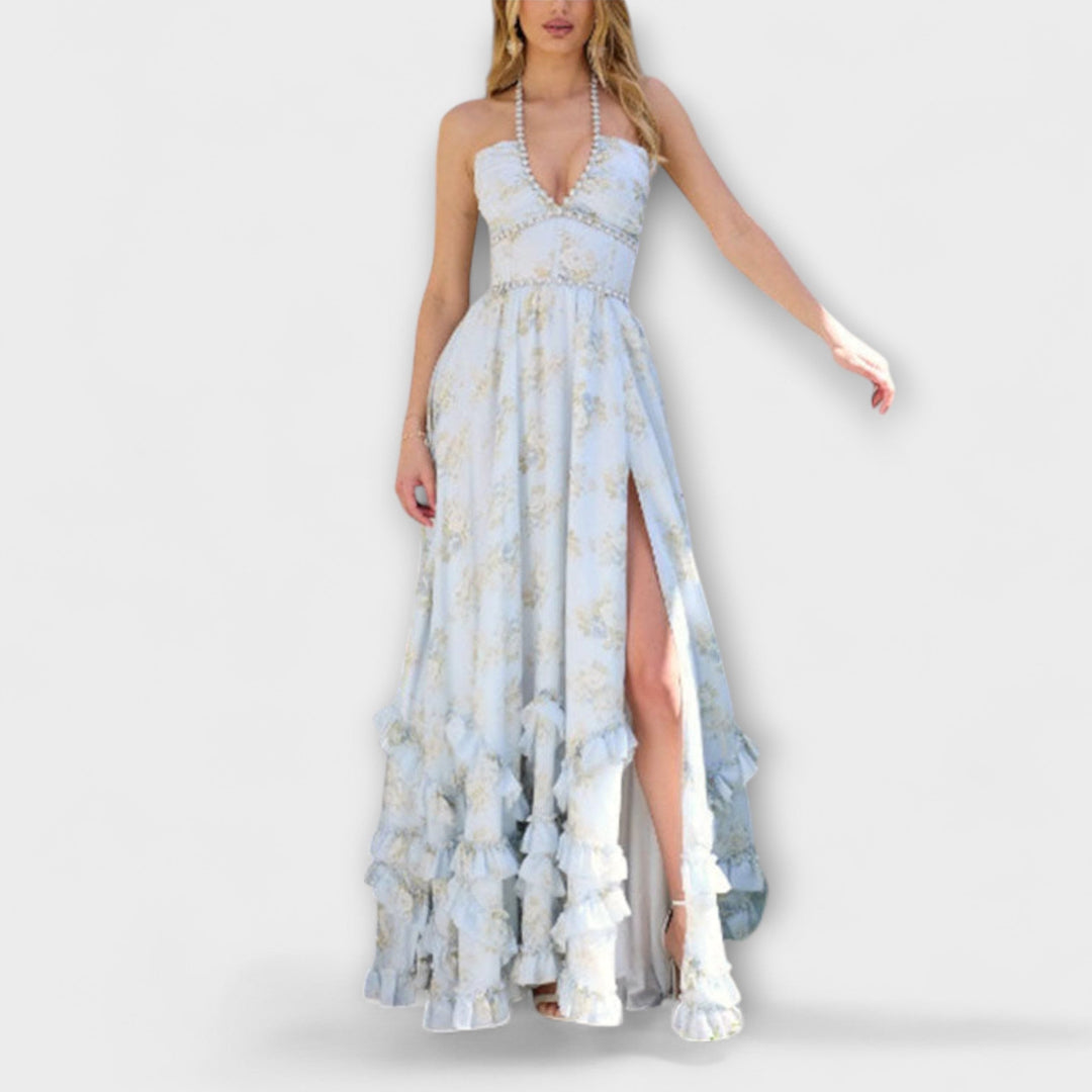 Luzie - Robe longue fluide chic