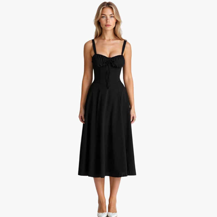 Stella | Robe midi légère et fluide pour femmes