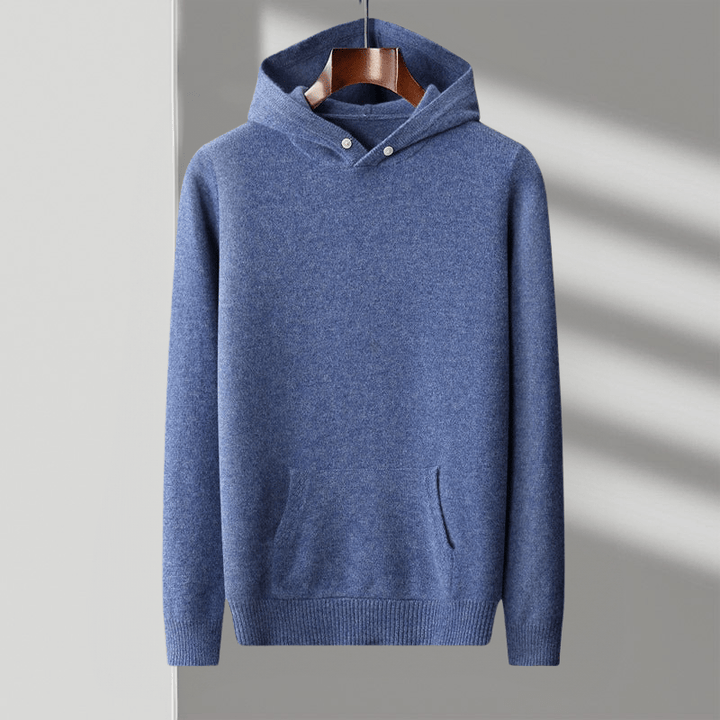 Sweat à capuche en laine mérinos Arden