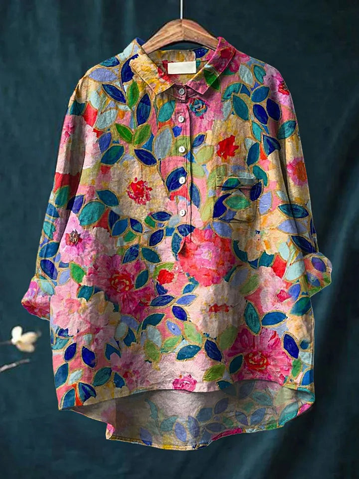 Clarano | Blouse Brooks à imprimé ludique