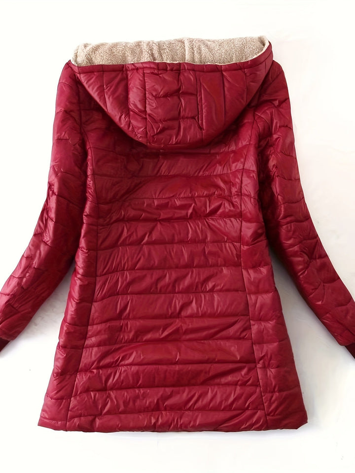 Michèle | Manteau long imperméable et élégant