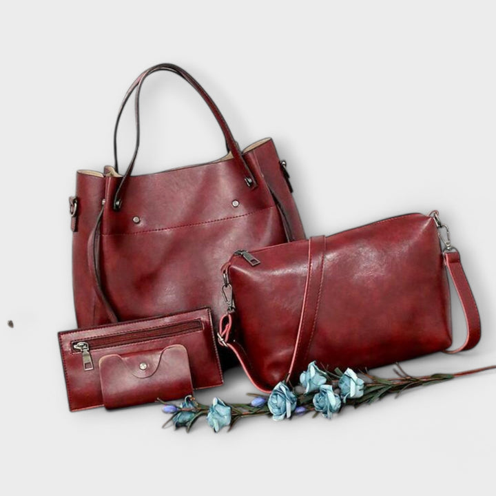 Olivia | Ensemble de 4 sacs vintage