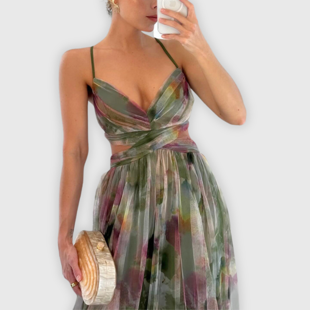 Dora | Robe maxi premium faite à la main