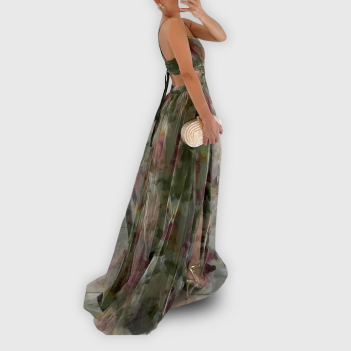 Dora | Robe maxi premium faite à la main