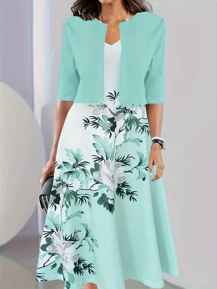 Lily™ - Robe deux pièces élégante