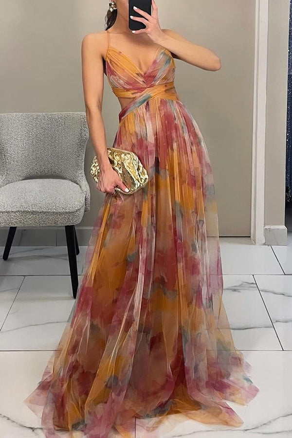 Dorte | Robe maxi florale