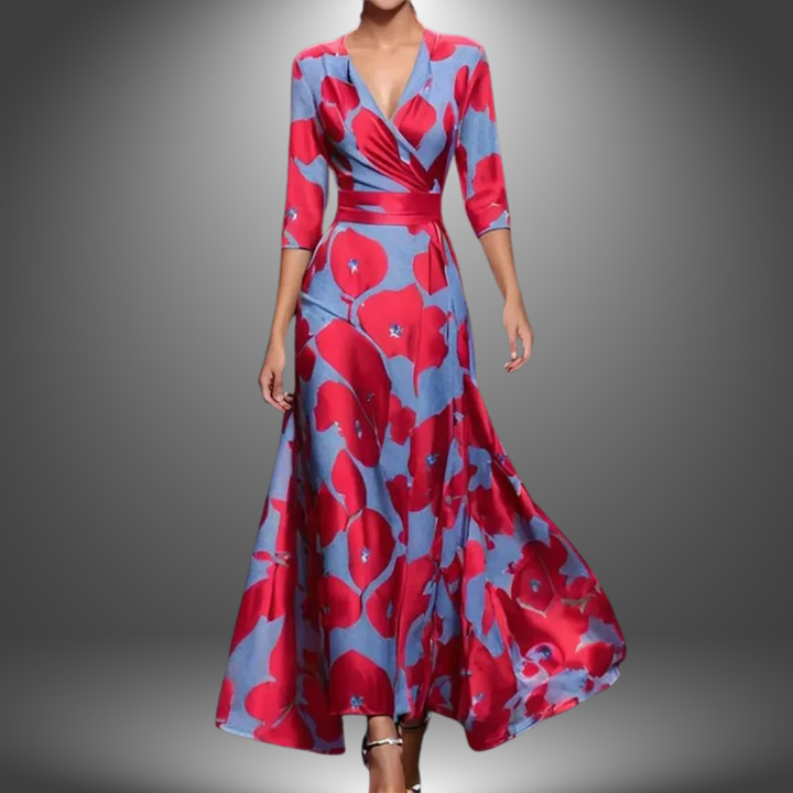 Ada | Robe maxi florale stylée