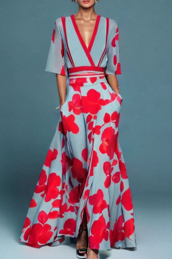 Isabella | Robe florale à l'élégance intemporelle