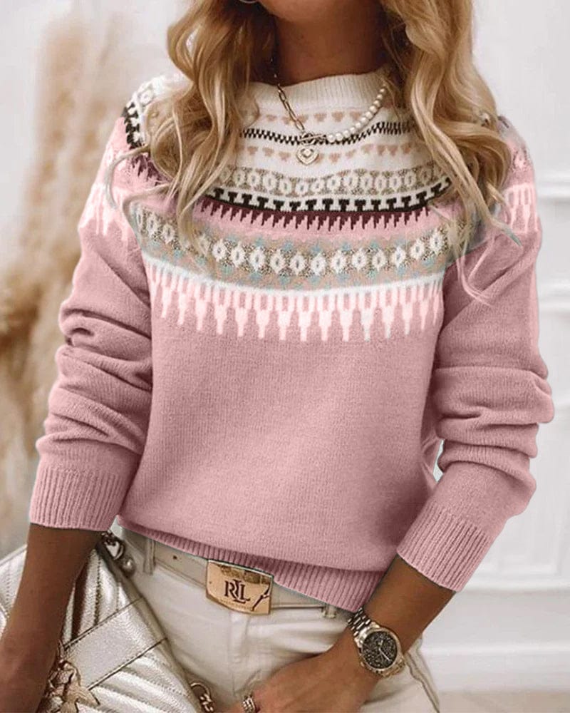 Talia | Pull en maille raffiné à la coupe flatteuse et à la silhouette élégante
