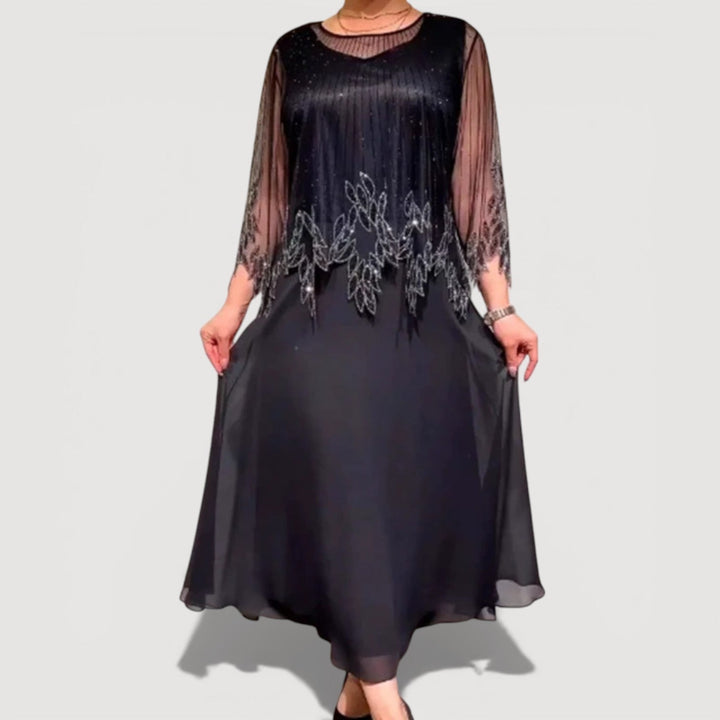 DORIS – Robe midi élégante