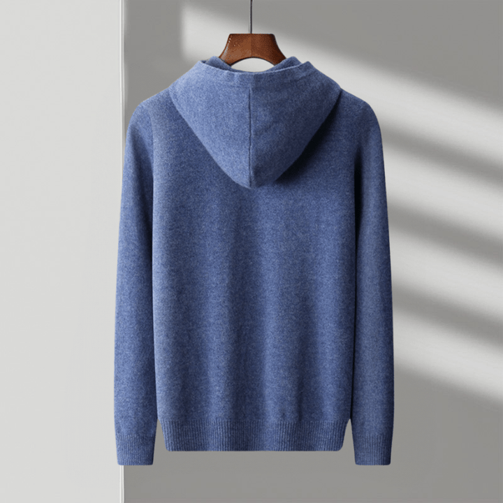 Sweat à capuche en laine mérinos Arden