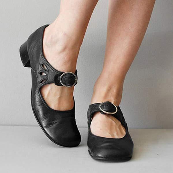 Federica | Sandales en cuir avec boucle