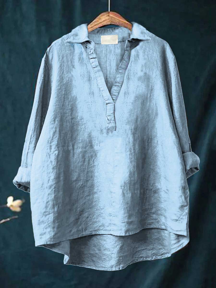 Blouse en lin Andrea