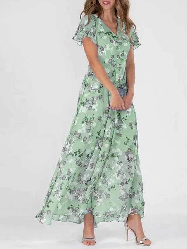 Jessa | Maxi robe brise florale