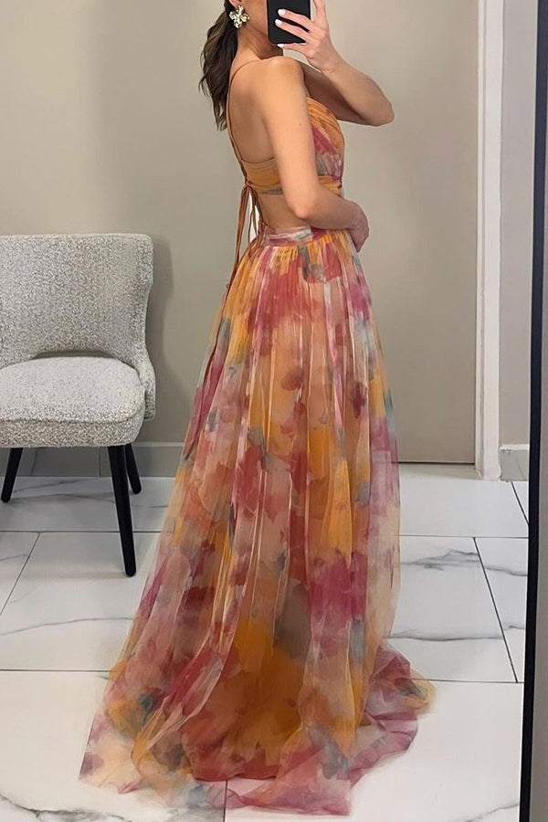 Dorte | Robe maxi florale