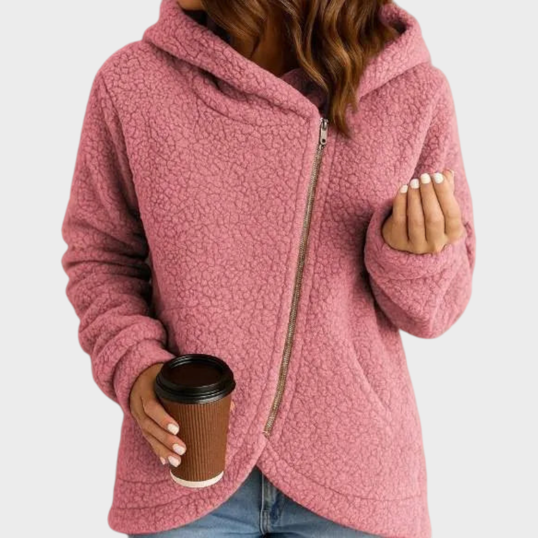 Evelina | Sweat-shirt décontracté en laine, coupe ample et manches longues