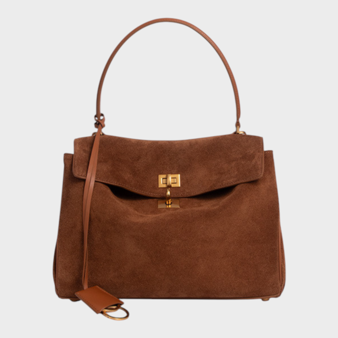 Amandine | Sac à bandoulière à structure souple avec rabat magnétique et bandoulière réglable
