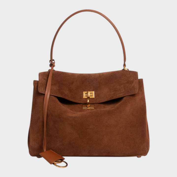 Amandine | Sac à bandoulière à structure souple avec rabat magnétique et bandoulière réglable