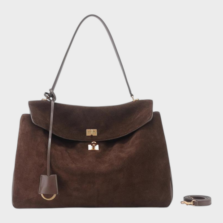 Amandine | Sac à bandoulière à structure souple avec rabat magnétique et bandoulière réglable