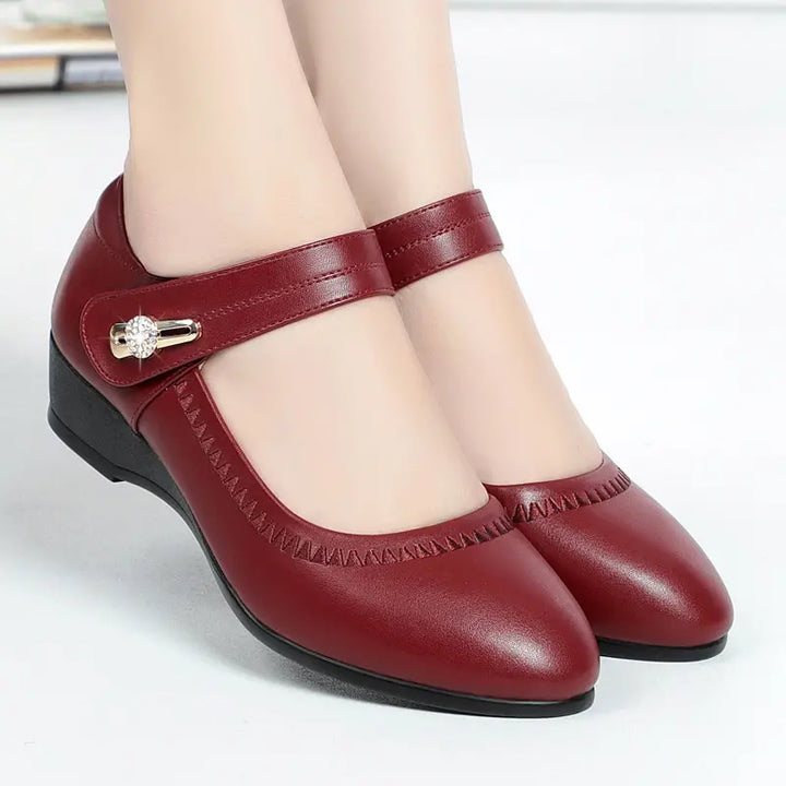Lydia – Chaussures élégantes confort à talon moyen
