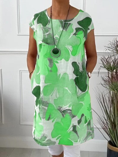 Aino™ | Robe de printemps douce à motif papillon