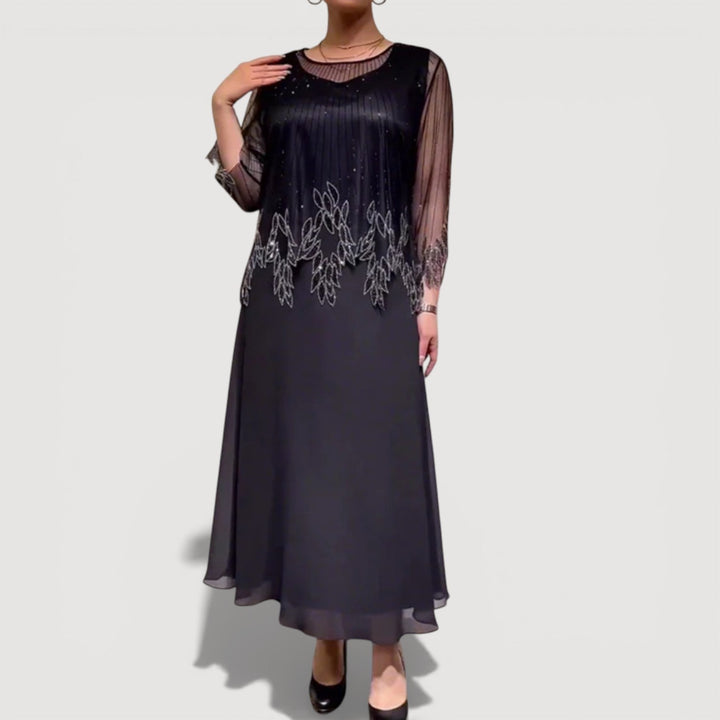 DORIS – Robe midi élégante