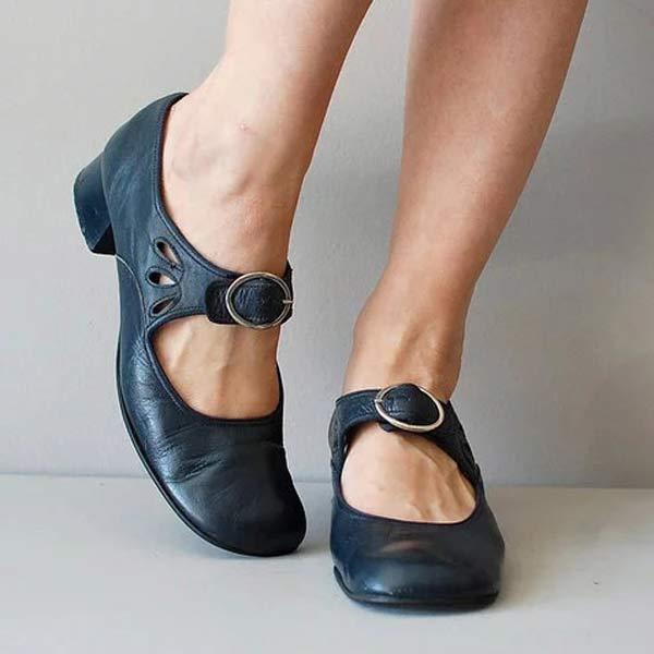 Federica | Sandales en cuir avec boucle