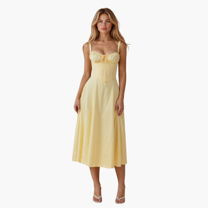 Stella | Robe midi légère et fluide pour femmes