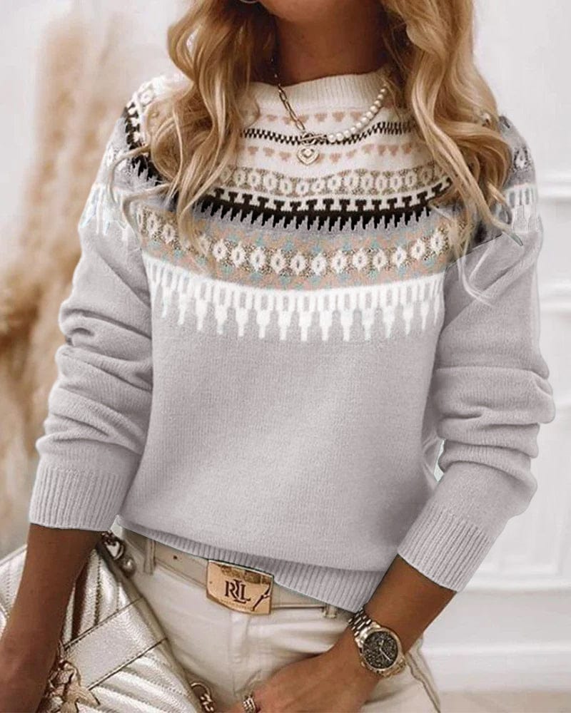 Talia | Pull en maille raffiné à la coupe flatteuse et à la silhouette élégante